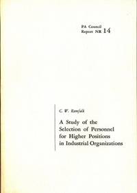 A Study of the Selection of Personnel for Higher…