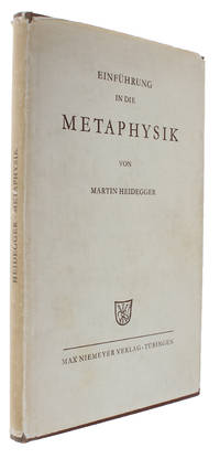 image of Einführung in die Metaphysik.