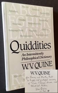 Quiddities: An Intermittently Philosophical Dictionary by W.V. Quine - 1987