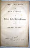 SOUTHERN PACIFIC RAILROAD COMPANY. ORGANIZATION. ARTICLES OF ASSOCIATION AND CONSOLIDATION, AND ACTS OF CONGRESS AND OF THE LEGISLATURE OF THE STATE OF CALIFORNIA RELATIVE THERETO