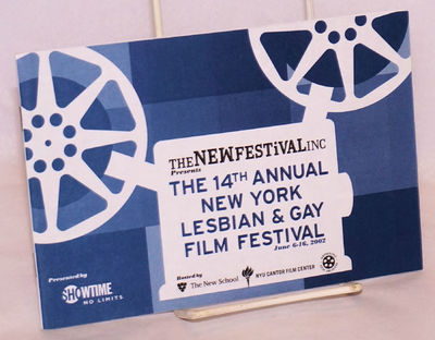 The NewFestival Inc. presents the 14th annual New York Lesbian & Gay Film Festival June 6-16, 2002, presented by Showtime/No Limits