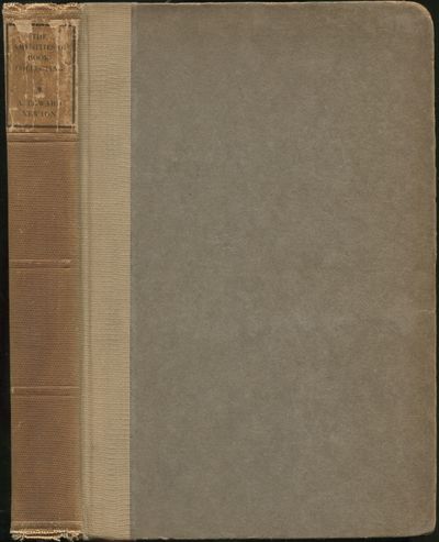 Boston: Atlantic Monthly Press, 1920. Hardcover. Good. Third printing. Octavo. 373pp. Pages age-tone...