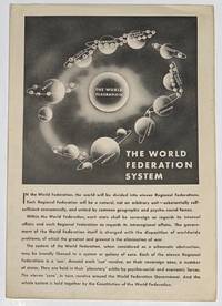 The World Federation System by [Culbertson, Ely] - 1943