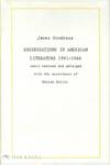 DISSERTATIONS IN AMERICAN LITERATURE 1891-1966