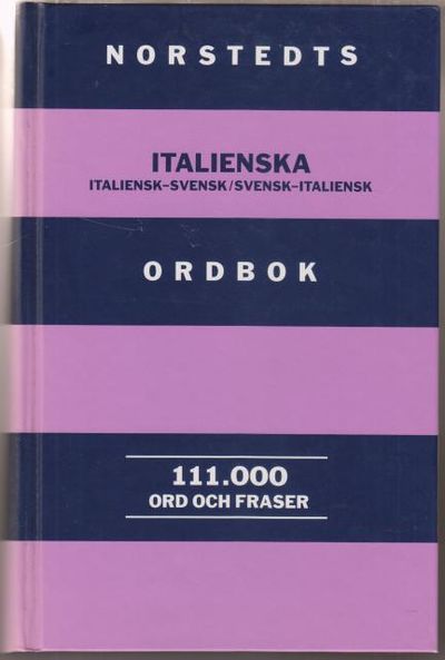 Norstedts italienska ordbok.