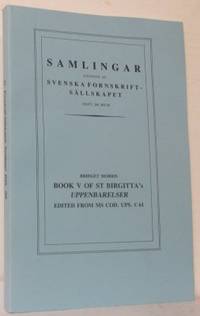 Book V of St Birgitta´s Uppenbarelser. Edited…