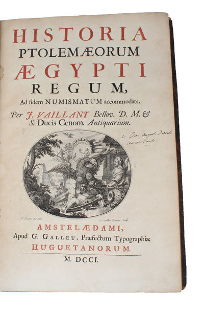 Historia Ptolemaeorum Aegypti Regum, Ad fidem NUMISMATUM accommodata. - [EXPLAINING THE PTOLEMIES BY THE HELP OF COINAGE] (photo 2)