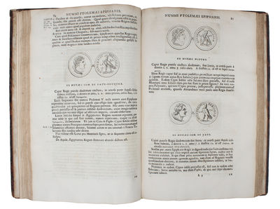 Historia Ptolemaeorum Aegypti Regum, Ad fidem NUMISMATUM accommodata. - [EXPLAINING THE PTOLEMIES BY THE HELP OF COINAGE] (photo 6)