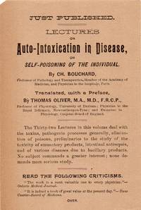 image of 1896 Publishers Advertising Handbill for Newly Released Medical Book on Poisoning