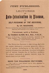 1896 Publishers Advertising Handbill for Newly Released Medical Book on  Poisoning