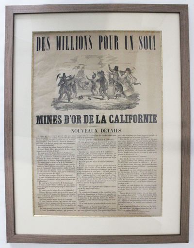 Des Millions Pour un Sou! Mines d'Or de la Californie -- Nouveaux Détails