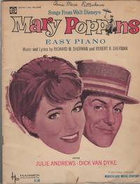 Songs from Walt Disney's Mary Poppins. Easy Piano