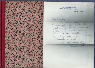 THE CABALA with AUTOGRAPH LETTER SIGNED (ALS)