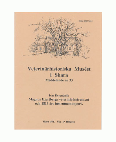 Magnus Hjertbergs veterinärinstrument och 1813…