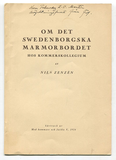 Om det Swedenborgska marmorbordet hos…