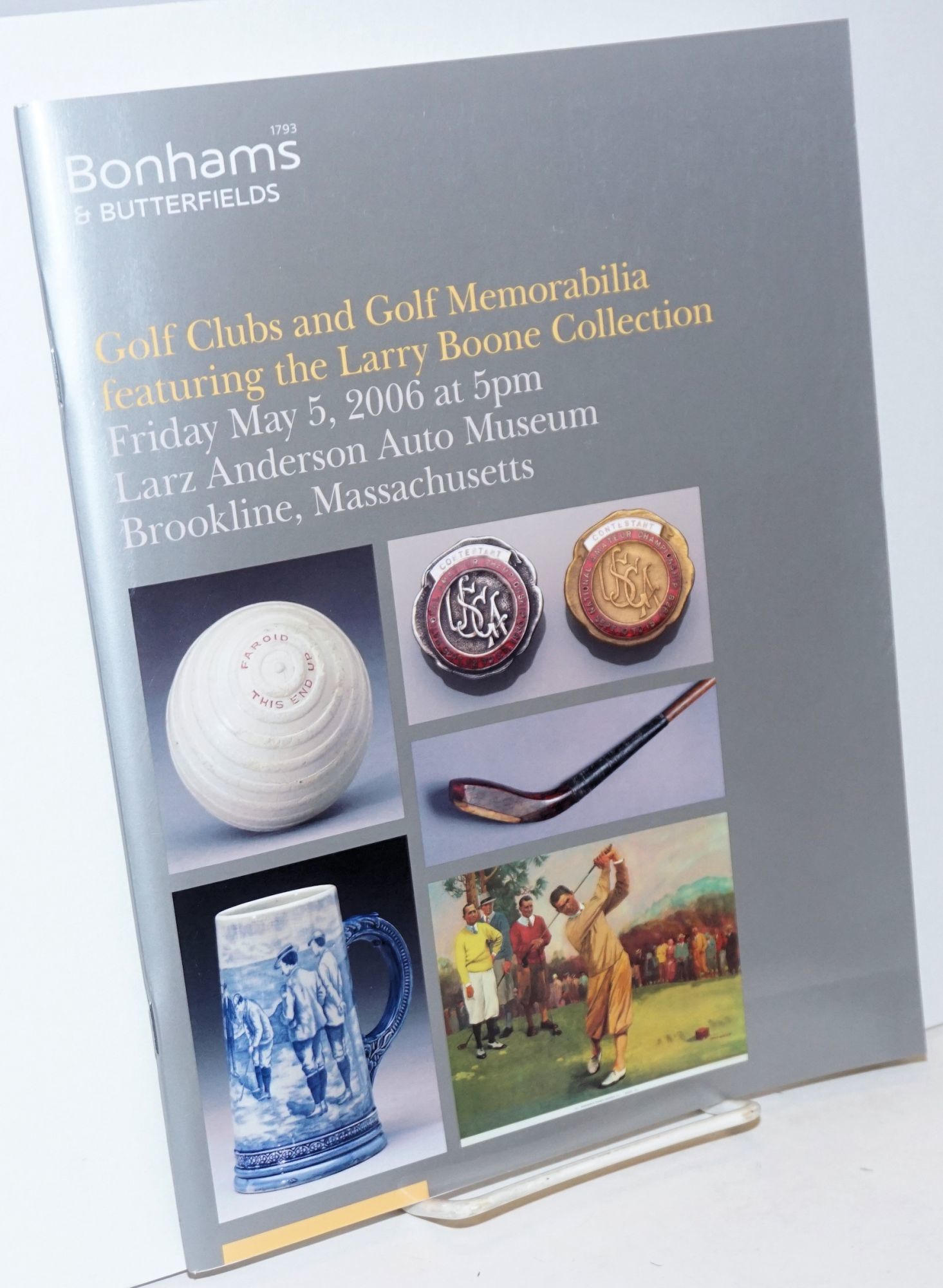Bonhams & Butterfields, Golf Clubs and Golf Memora