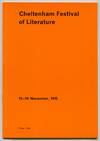 [Program]: Cheltenham Festival of Literature: Promoted by the Cheltenham Arts Festival Limited in Association with the Cheltenham Corporation and the Arts Council of Great Britain, 12—18 November, 1972