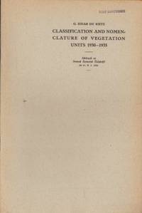 Classification and Nomenclature of Vegetation…