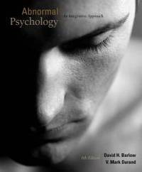image of Abnormal Psychology: An Integrated Approach