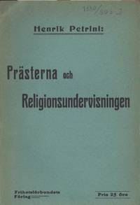 Prästerna och religionsundervisningen.