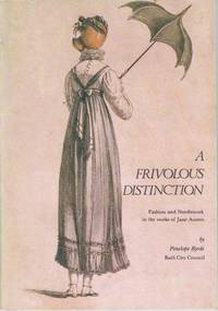 cover of A Frivolous Distinction: Fashion and Needlework in the Works of Jane Austen