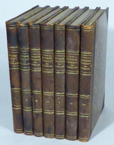 Historisk tidskrift för Skåneland, vol. 1-7.