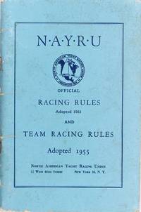 Nayru Official Racing Rules 1953 and Team Racing Rules 1955