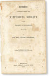 Address Delivered Before the Historical Society of the University of North-Carolina, June 6, 1855
