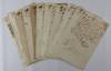 [Collection of Twelve Manumission Documents Liberating African and Criollo Slaves in Cuba]