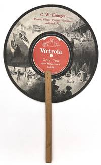 Victrola Novelty Hand Fan - Activities and Fashion of the Day