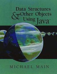 Data Structures & Other Objects Using Java