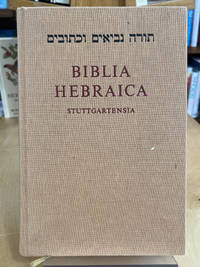 Biblia Hebraica Stuttgartensia-FL by Rudolf Kittel (Editor