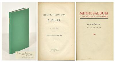Strengnäs läroverks arkiv. (Åtföljer redogörelsen…