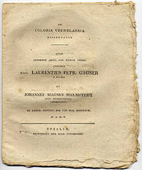 De colonia Vermelandia dissertatio. A.a.
