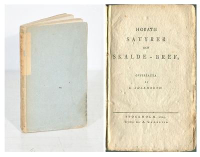 Satyrer och skalde-bref, öfversatta af G.…