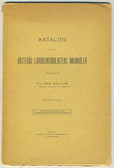 Katalog öfver Västerås läroverksbiblioteks…