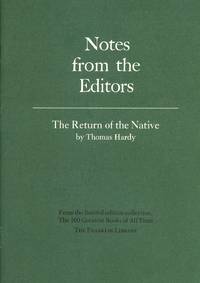 Return of the Native - Notes From The Editors