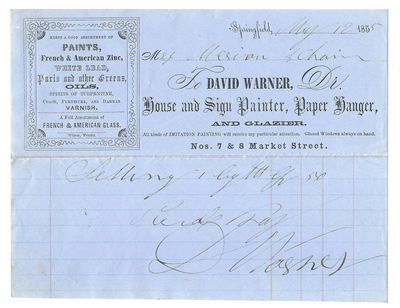 Receipt for Painting Services Rendered