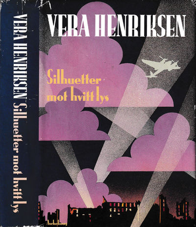 Silhuetter mot hvitt lys.