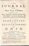 THE JOURNAL OF MAJOR GEORGE WASHINGTON
