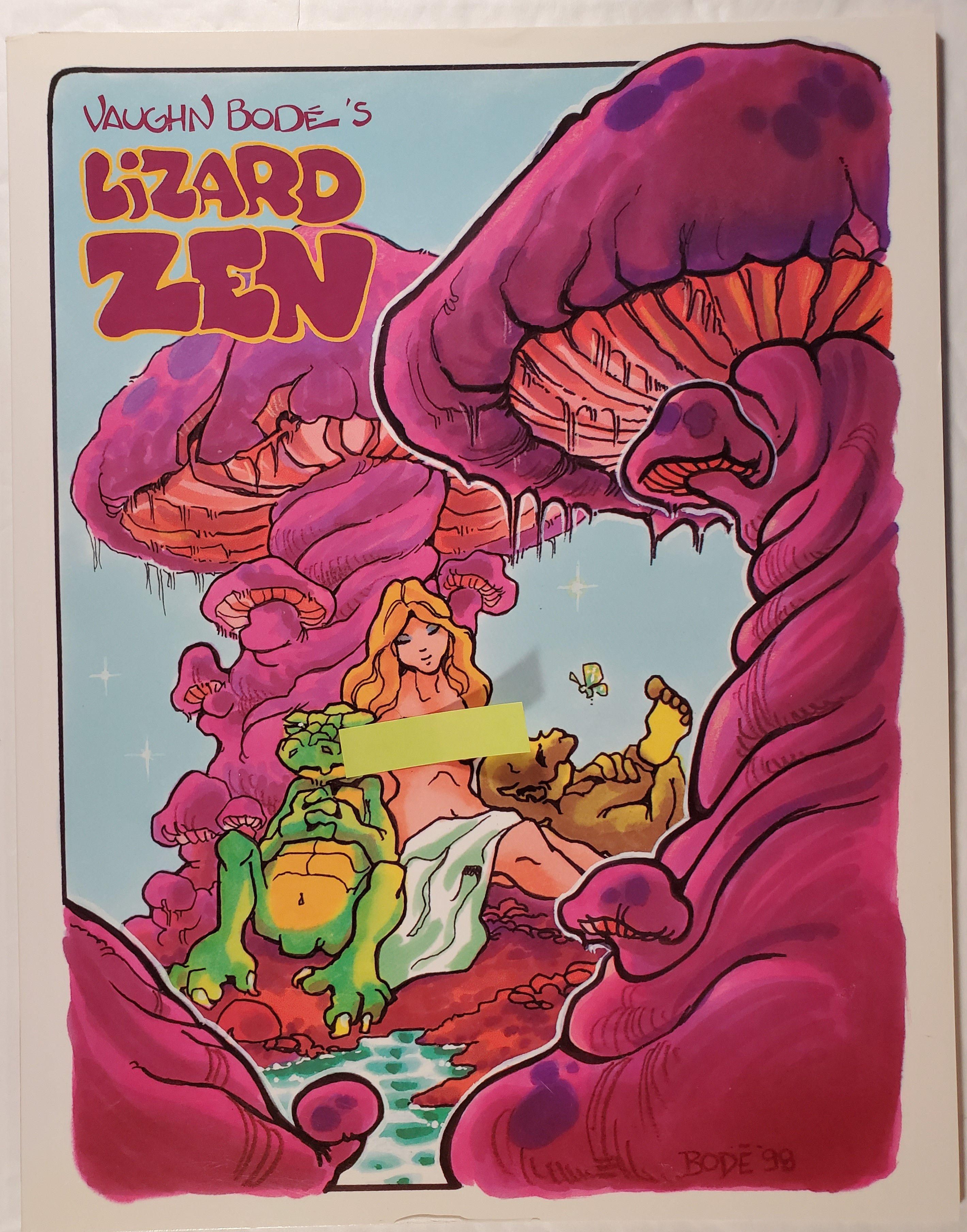 LIZARD ZEN by Bode, Vaughn | Paperback | 1999
