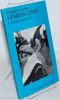 image of Common Lives/Lesbian Lives: a lesbian quarterly; #29, Winter 1989