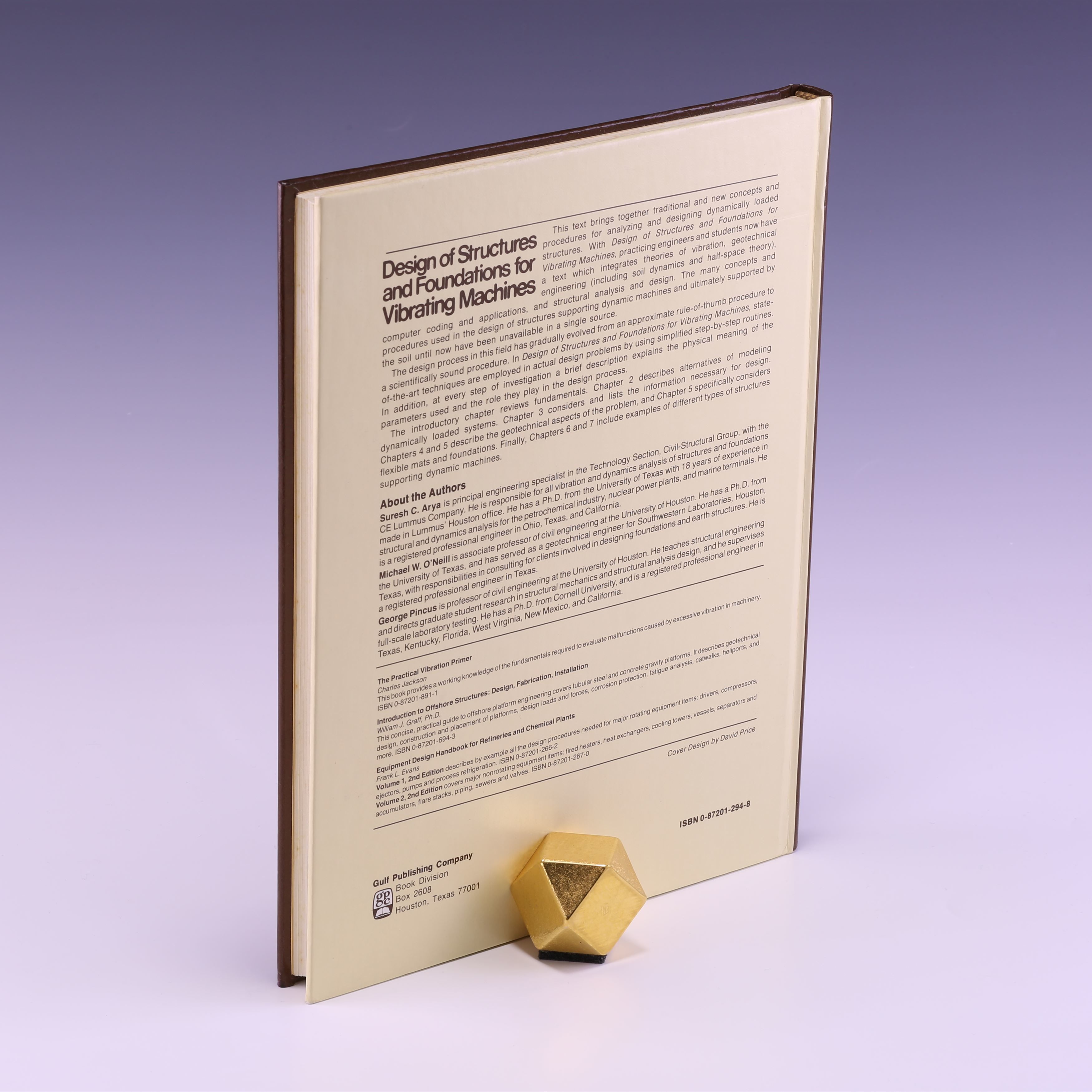 Design of Structures and Foundations for Vibrating Machines by