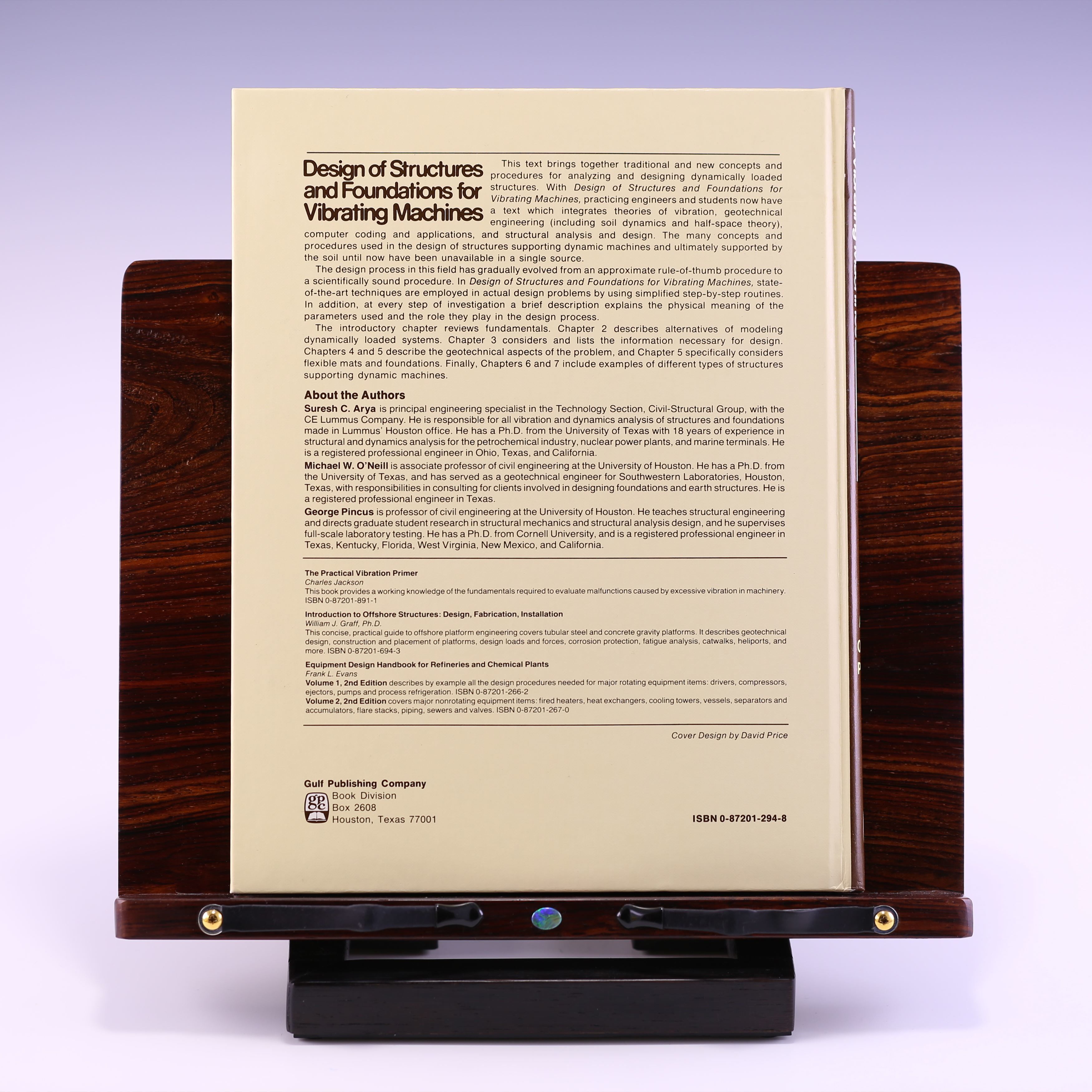 Design of Structures and Foundations for Vibrating Machines by