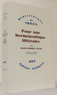 Pour une herméneutique littéraire.