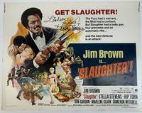 ORIGINAL "SLAUGHTER" MOVIE POSTER [Signed]