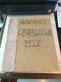 cover of Harrods Catalogue, 1928