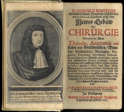 D. Cornelii Bontekoe Gewesenen Churfl. Brandenb.…