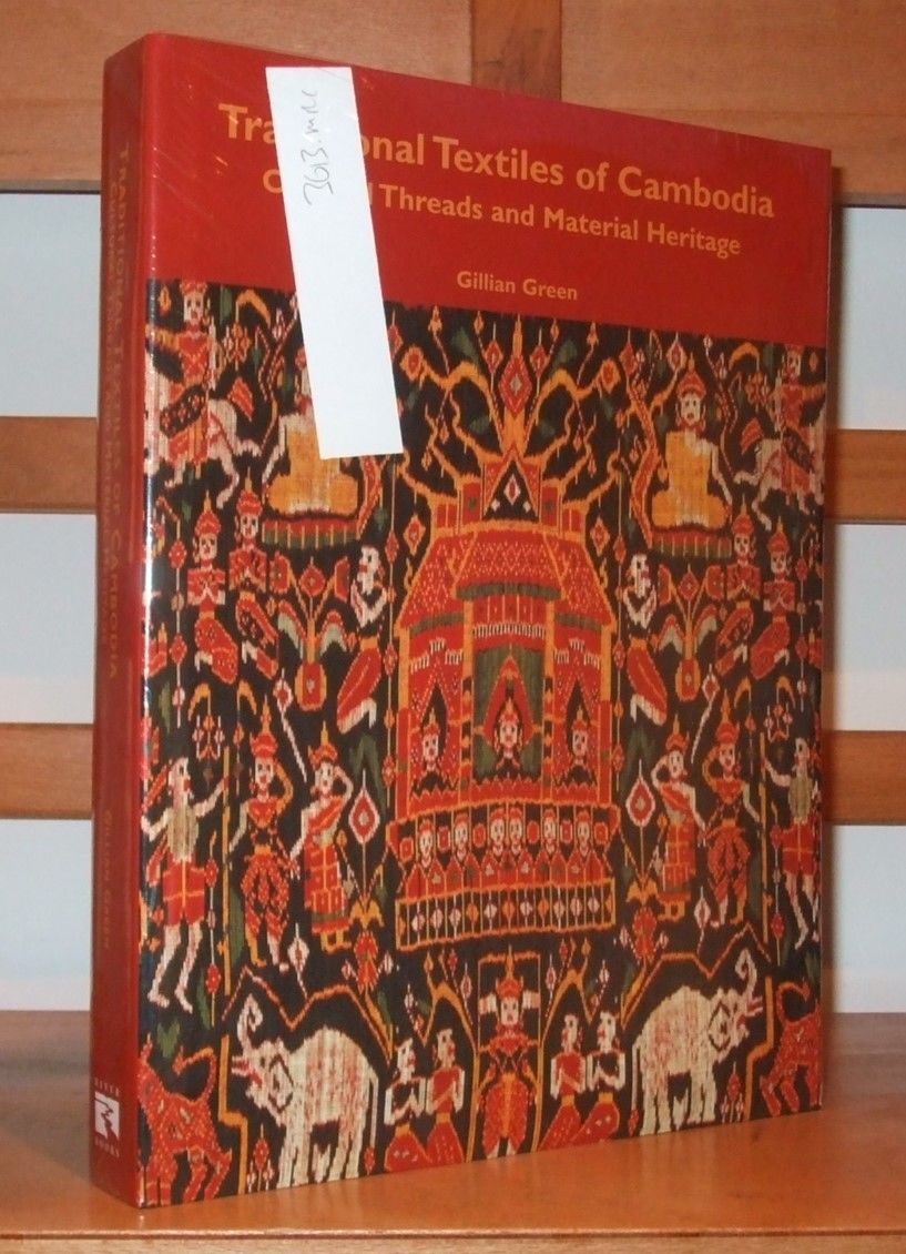 アート・デザイン・音楽 Traditional Textiles of Cambodia 223-B Cambodian Ikat Silk Pidan Pedan - Antique Art