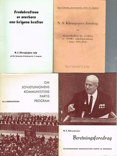 Lott med 15 deler. For det meste småhefter, stort sett med diverse taler holdt av, og skrevet av ham. (photo 3)